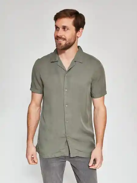 Marquis Camisa Manga Corta Espana Oliva M SS25