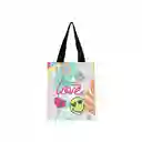 Bolsa de Compras Love Colorida Miniso