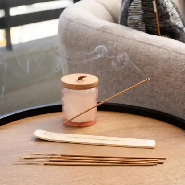 Set Inciensos en Barra Moras Silvestres + Porta Incienso Casaideas