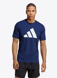 Adidas Polera H Tr-Es Fr L Azul Talla M Ib8275