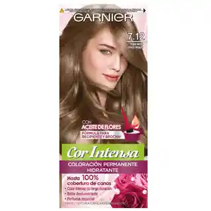 Cor Intensa Tinte Rubio Medio Cenizo Irizado 7.12