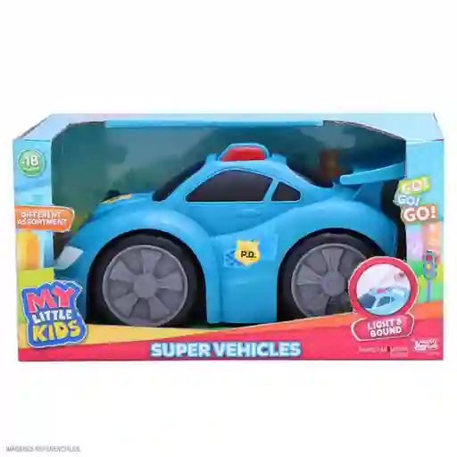 Happy Line Juguete Vehículo Tamaño Mediano Luz y Sonido