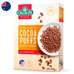 Cereal Orgran Sin Gluten Puff Chocolate Jumbo Impo