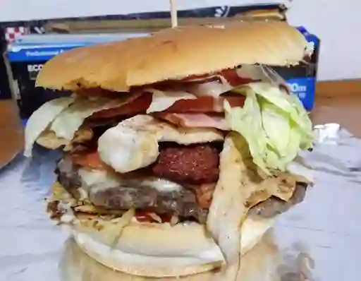 Hamburguesa de Chuleta Ahumada