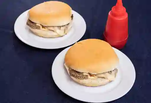 Combo 2 Hamburguesas con Queso