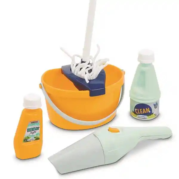 Ecoiffier Clean Home Carrito de Limpieza