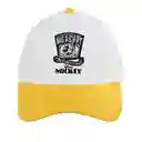 Miniso Gorra Blanca de Beisbol Bordado de Mickey Mouse