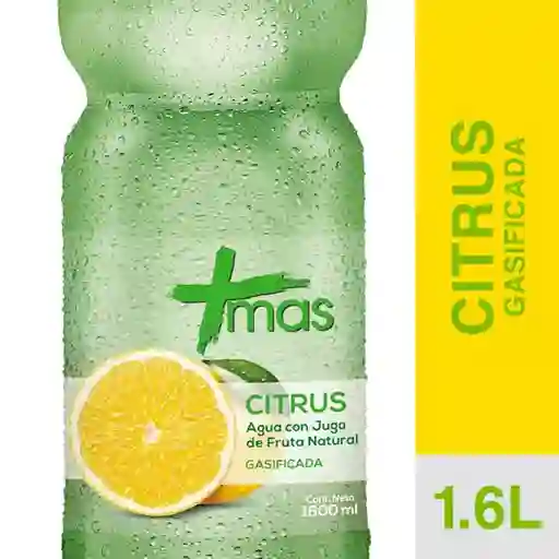 Más Agua Citrus Con Gas 1.6 Litros