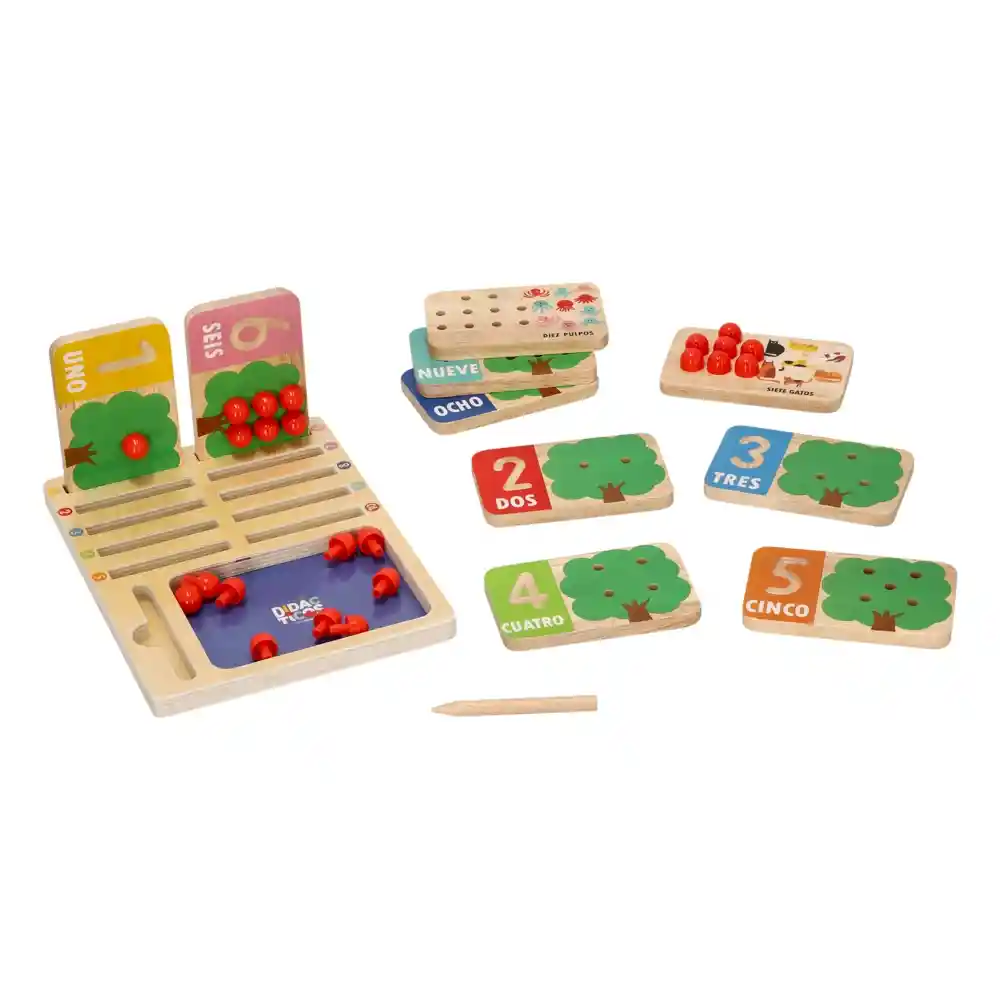 Juego Didáctico Aprendo a Contar Casaideas