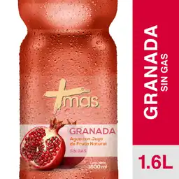 Más Agua con Jugo Sabor Granada sin Gas