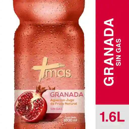 Más Agua Granada Sin Gas 1.6 Litros