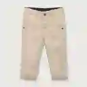 Pantalón de Niño Esencial Beige Talla 6M Opaline