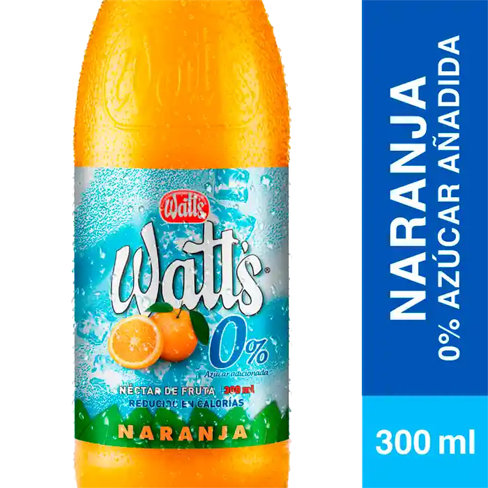 Watts Néctar de Fruta Sabor Naranja
