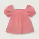 Opaline Blusa Manga Globo de Niña Rosada Talla 4A