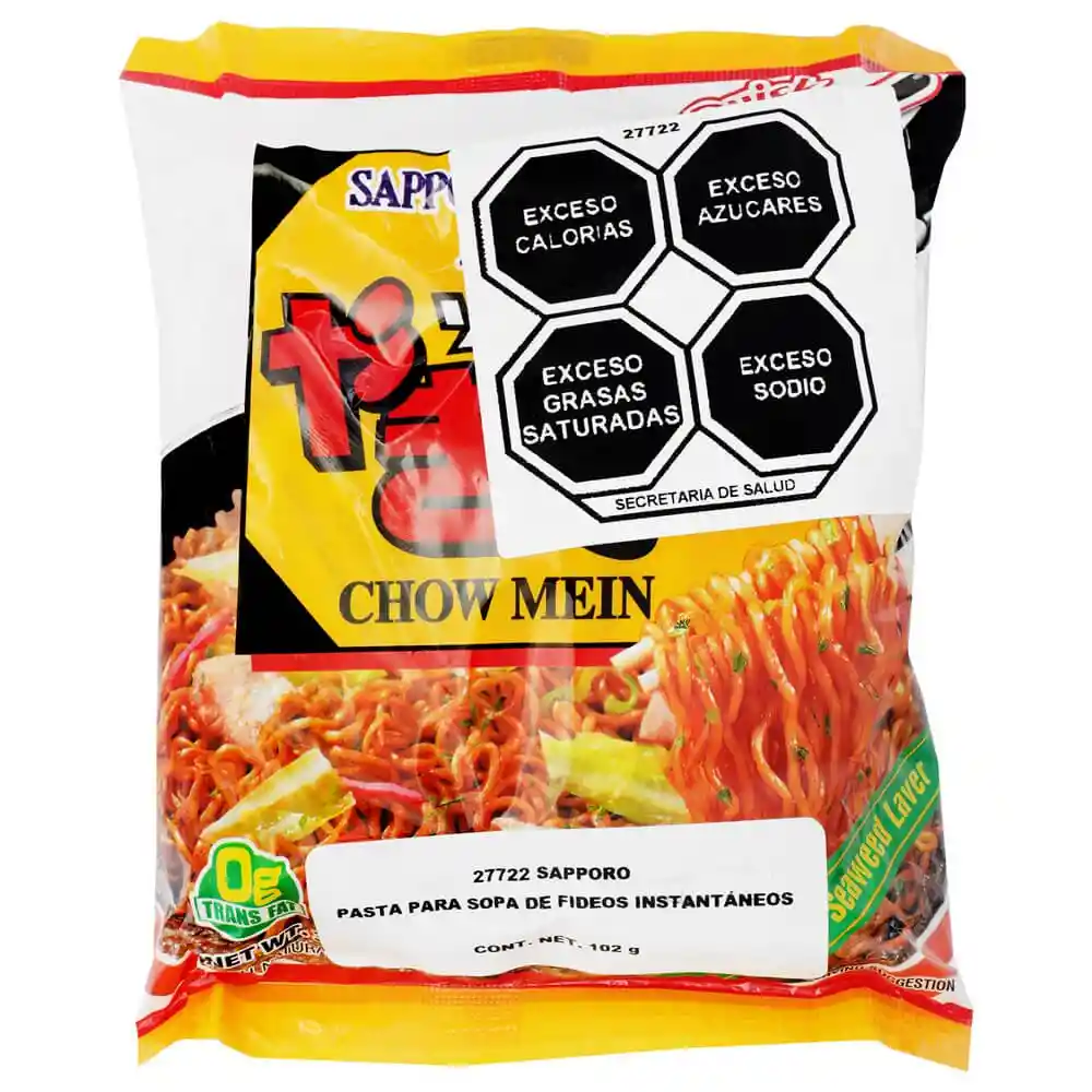 Sapporo Ichiban Fideos Japoneses