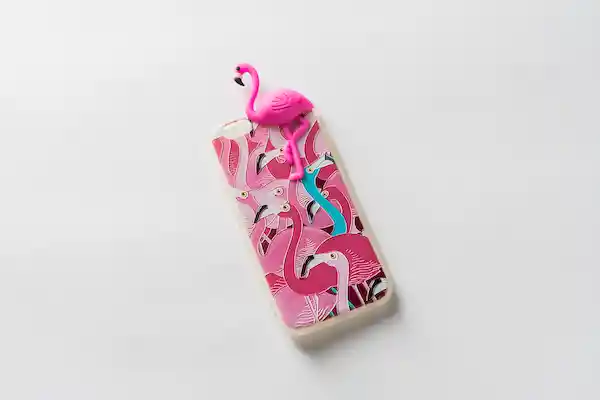Carcasa Para iPhone Flamenco Color Rosa
