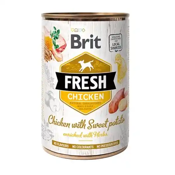 Brit Care Alimento Perro Pate Chiken With Sweet Potato