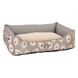 Cama Nido Grande Estampada Para Perros 90 x 65 x 25 cm