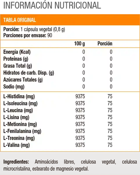 Solgar Essential Aminoácido Amino Complex