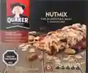 Quaker Barra de Cereal Nutmix con Almendras Maní y Chocolate