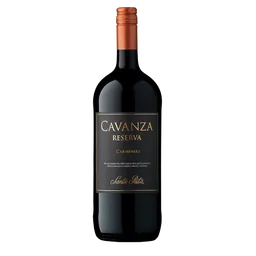 Cavanza Vino Tinto Carmenere 1.5 L