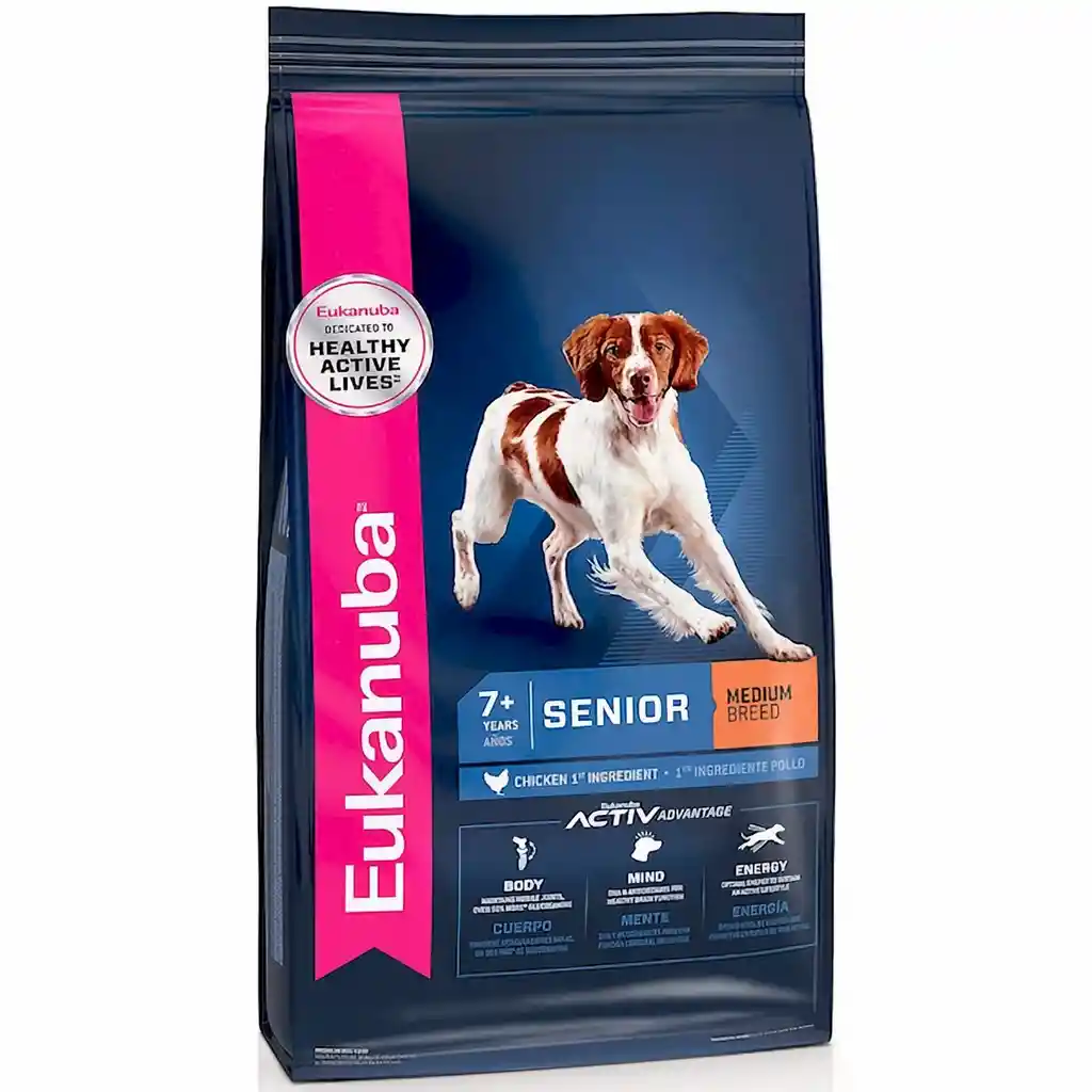 Eukanuba Alimento Para Perro Senior Medium 13.6K