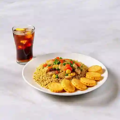 Chapsui De Ave Con Arroz Chaufan + 6u Wantan