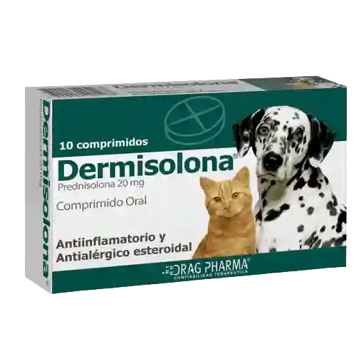 Dermisolona Antialérgico para Perros y Gatos (20 mg)