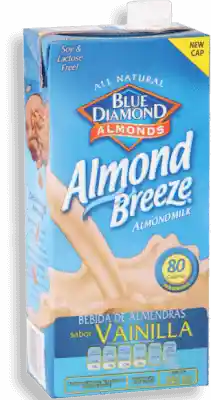 Almond Breeze Alimento Liquido De Almendra Sabor Vainilla Caja