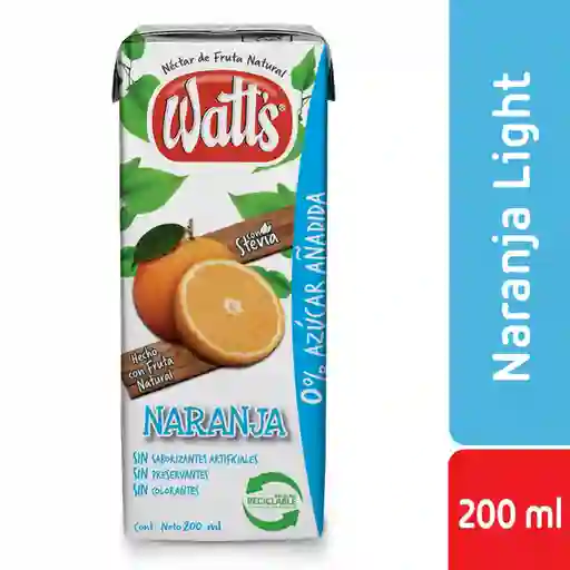 Watts Néctar de Naranja Light