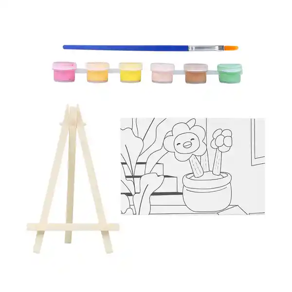 Kit de Pintura Mini Flores Miniso