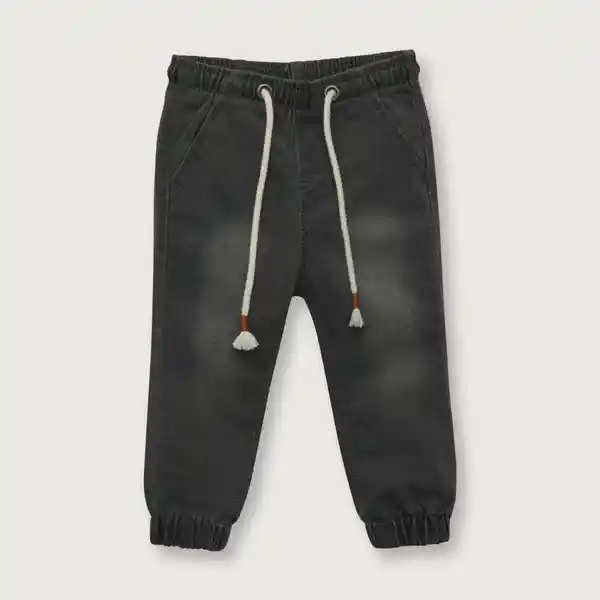 Jean de Niño Jogger Gris Talla 6M Opaline