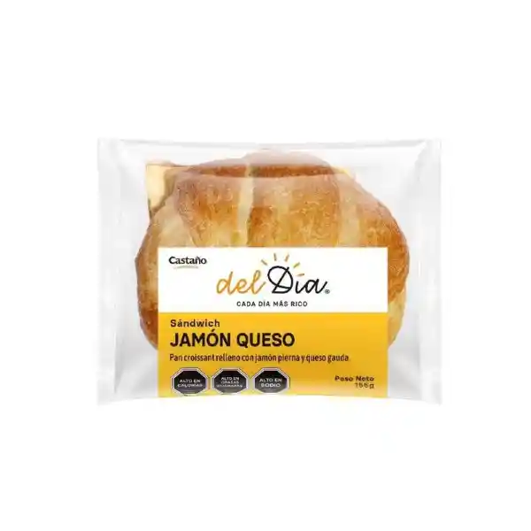 Castaño Croissant Jamón Queso