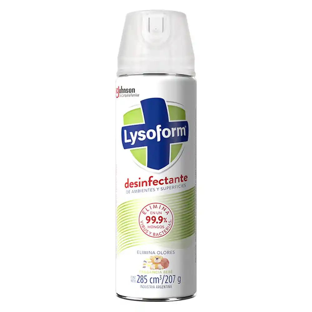 Lysoform Aerosol Desinfectante Bebe 285 CC