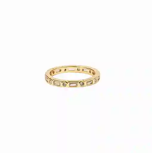 Anillo Lyra Baño de Oro Talla 7 Noa Joyas