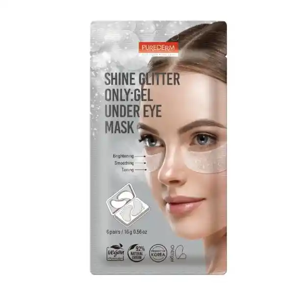 Purederm Mascarilla Facial Shine Glitter Only P/D