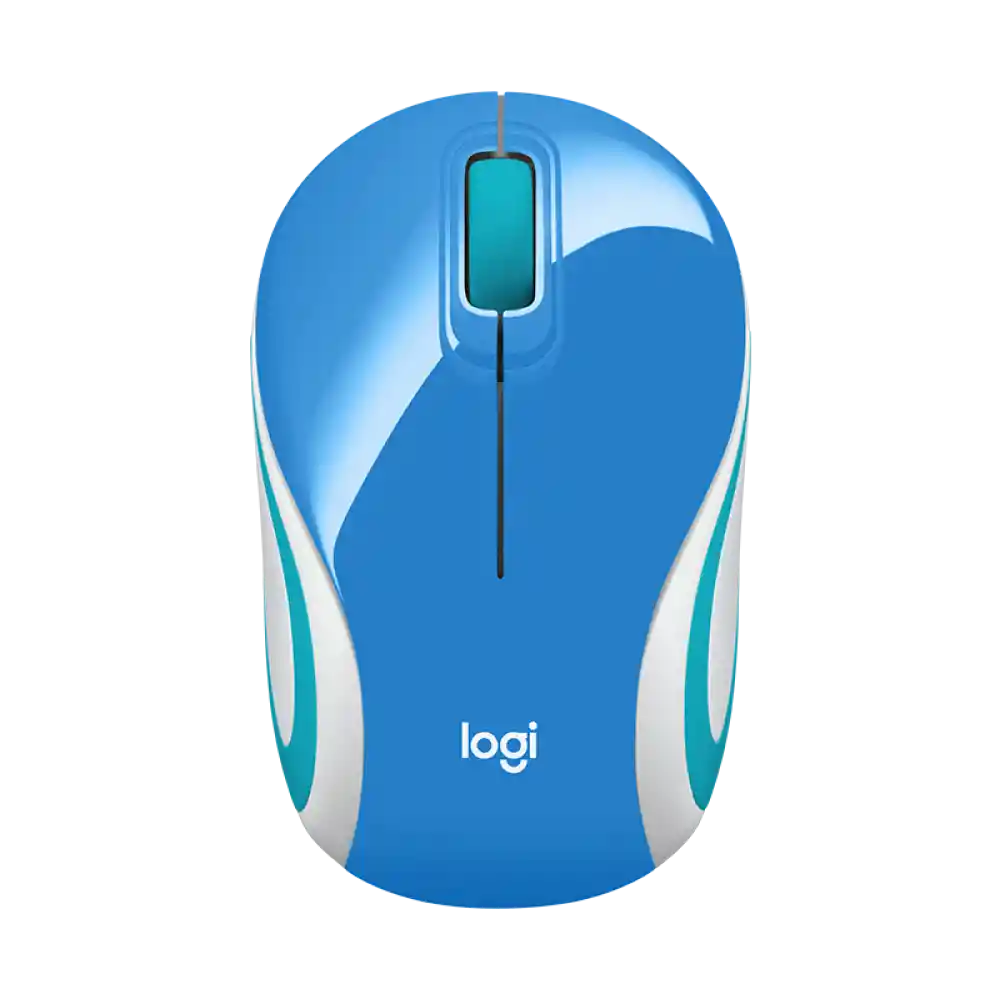 Logitech Mini Mouse Wireless M187 Blue 910-005360