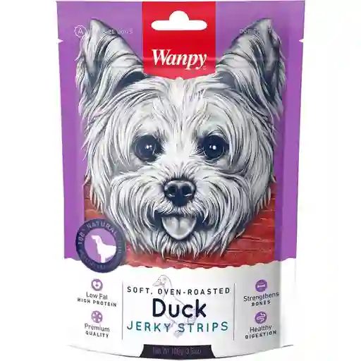 Wanpy Tira Jerky de Pato