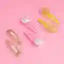 Set Broche Para Cabello Conejitos Miniso