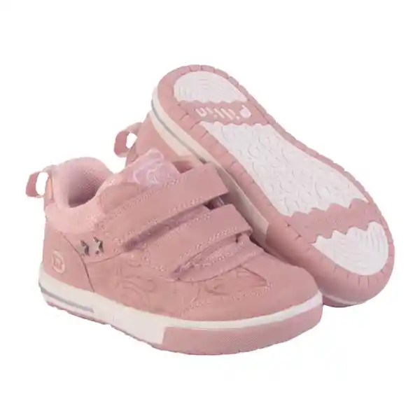 Zapatillas Bebé Niña Color Rosado Talla 25 Pillin