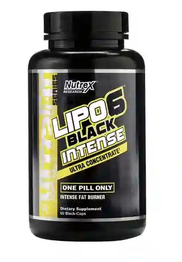  NUTREX Suplemento Dietario Lipo 6 Black Intense Ultra Concentrate 