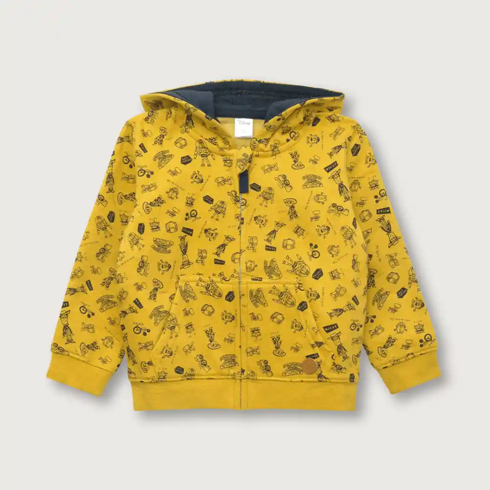 Polerón Toy Story De Niño Mostaza Talla 18m