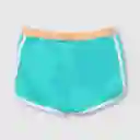 Short Bloque de Bebé Niña Turquesa Talla 24M Colloky