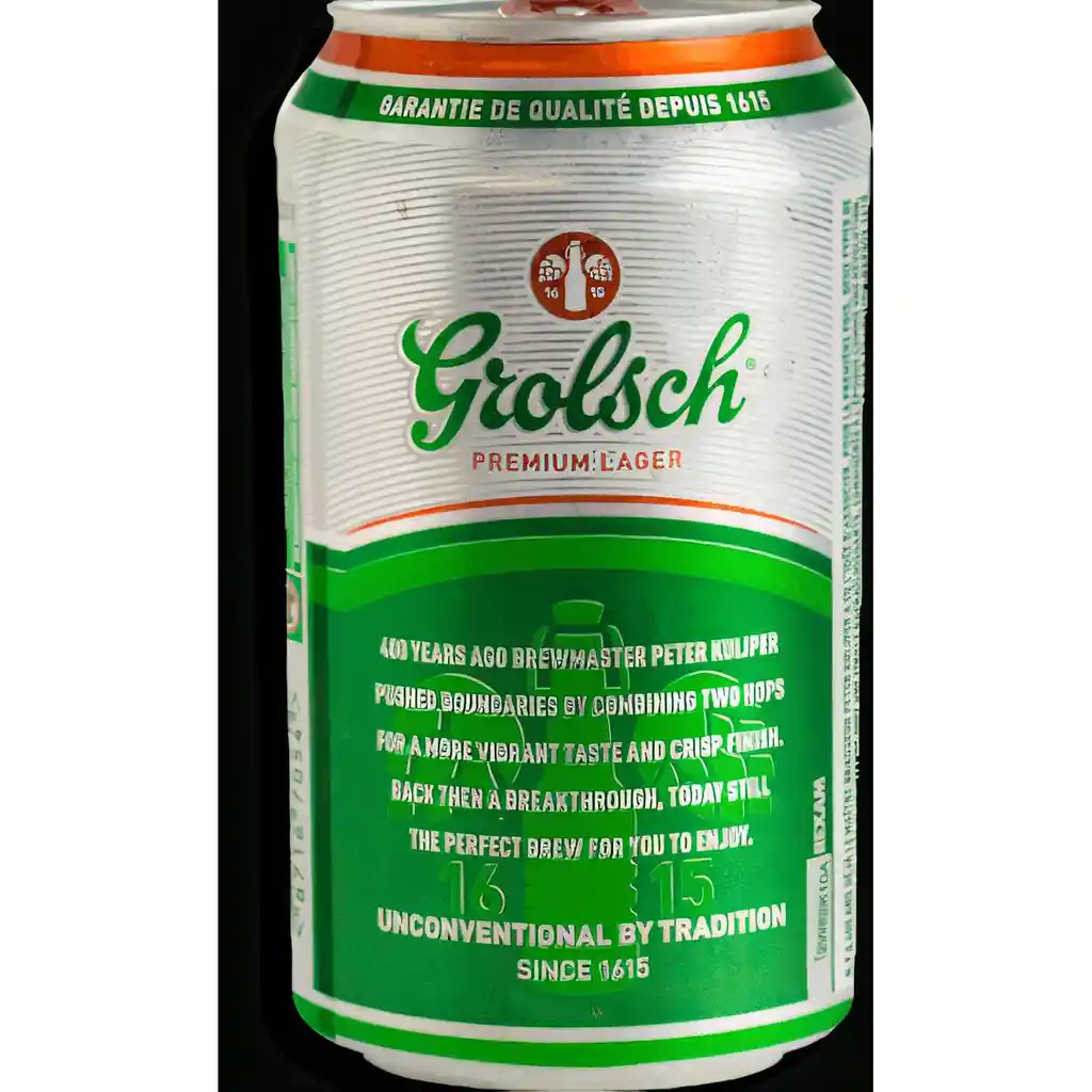 Grolsch Cerveza Premium Lager Lata