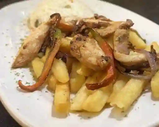 Pollo Salteado