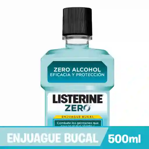 Listerine Enjuague Bucal Zero Menta Suave