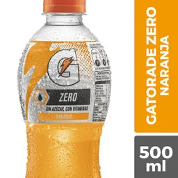 Gatorade Bebida Hidratante Naranja Zero