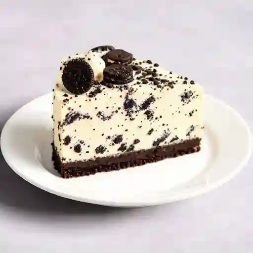 Trozo torta oreo