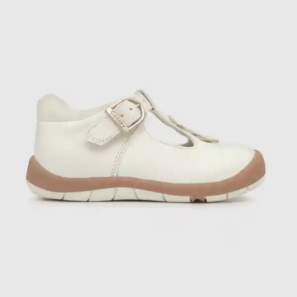 Reina de Niña Flores Blanco/White Talla 26 Colloky