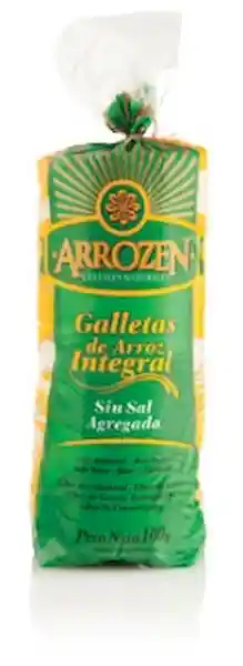 Arrozen Galletas De Arroz Integral Sin Sal